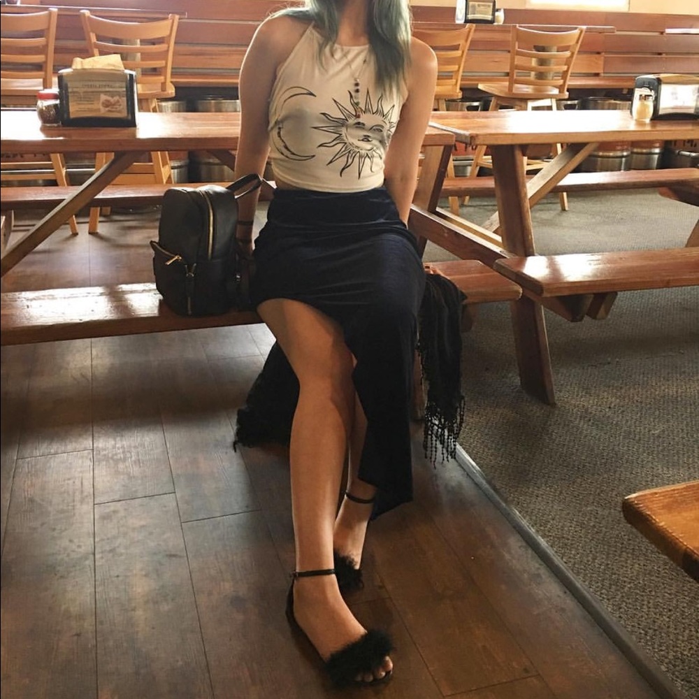 🖤SALE 🖤 Custom Sun and Moon Crop top